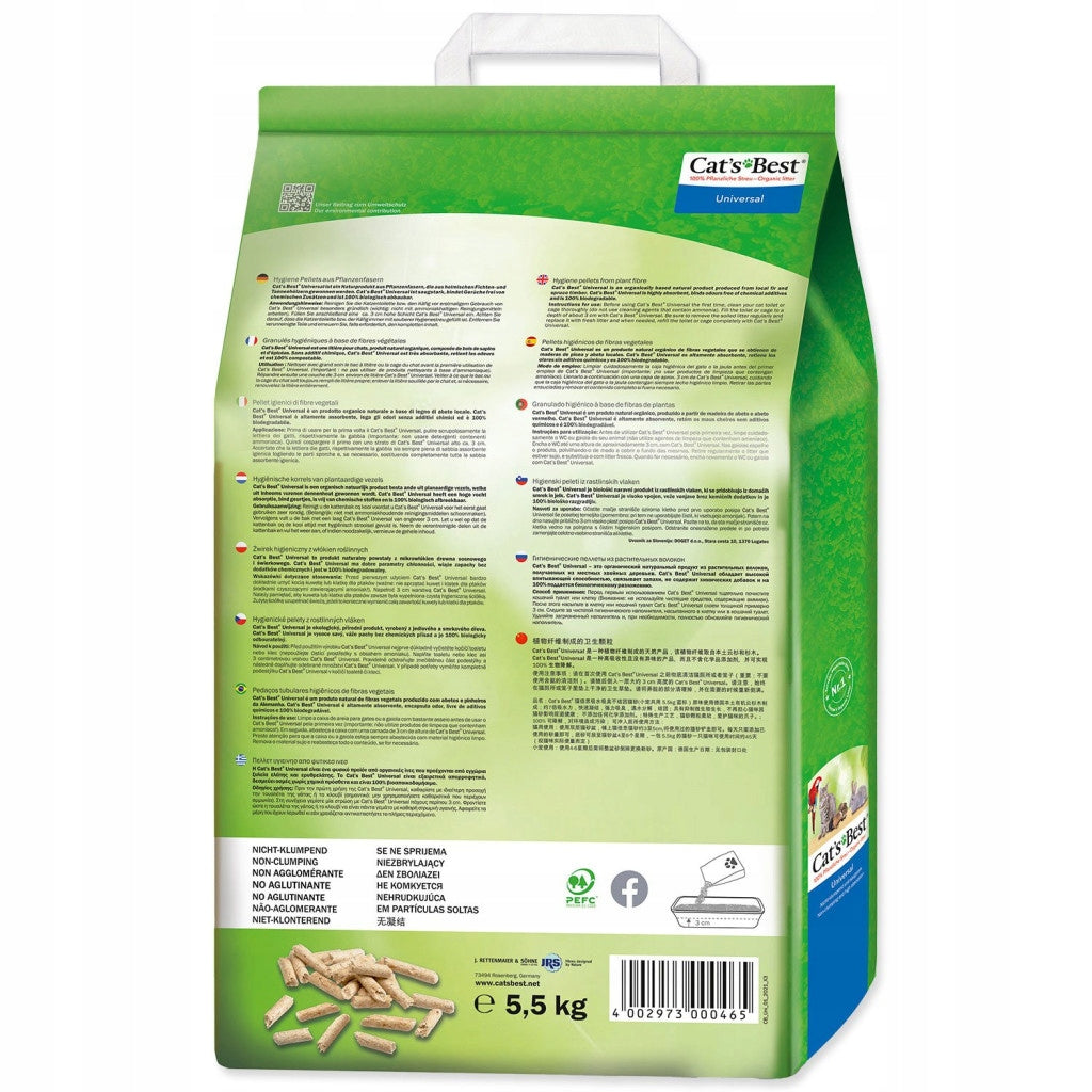 JK Cat's Best Universal litter 5,5 kg/10 l Product weight 10 kg