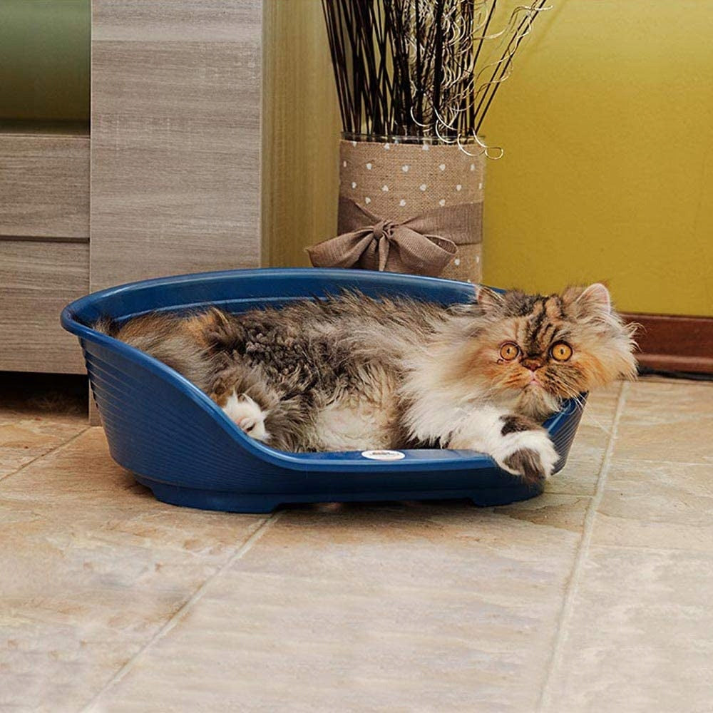 JK Ferplast NIP 20 Plus cat litter box blue Packaging status original
