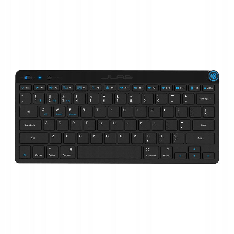 JLAB GO Wireless Bluetooth Keyboard 2.4GHz Knob Windows Black Packaging status original