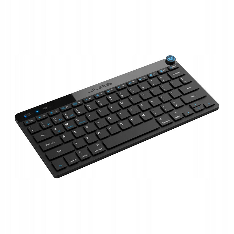 JLAB GO Wireless Bluetooth Keyboard 2.4GHz Knob Windows Black