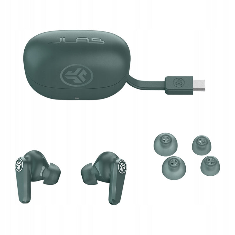 JLAB Go Pods Wireless Bluetooth Headphones Noise Reduction Green Manufacturer code IEUEBGOPODSRSGE124