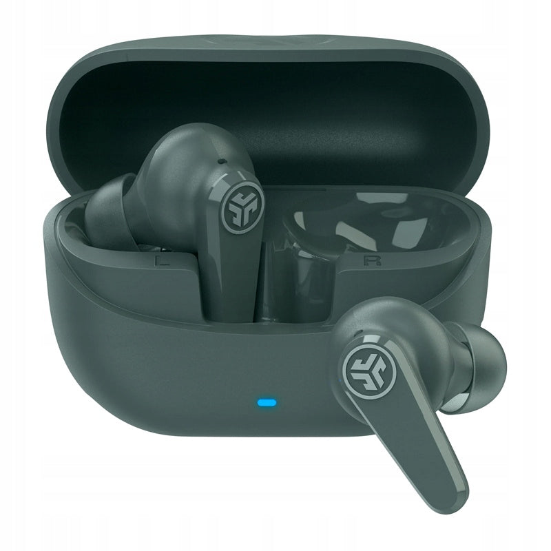 JLAB Go Pods Wireless Bluetooth Headphones Noise Reduction Green Packaging status original