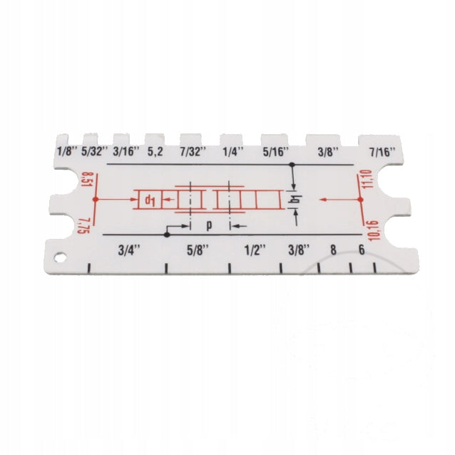 JMP device for reading chain size