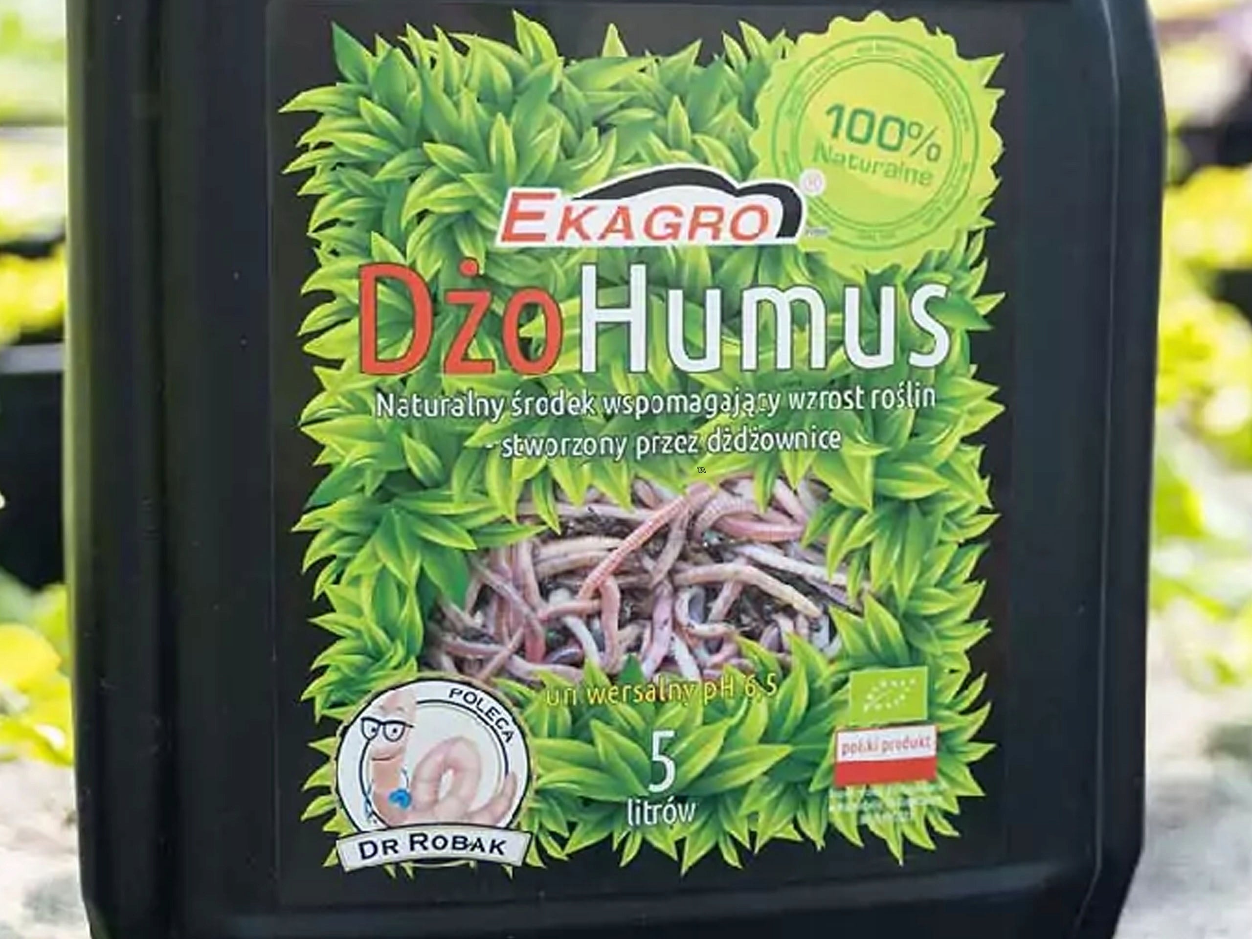 JO HUMUS NATURAL ORGANIC BIO FERTILIZER FROM EARTHWORMS 5L 5KG Form liquid