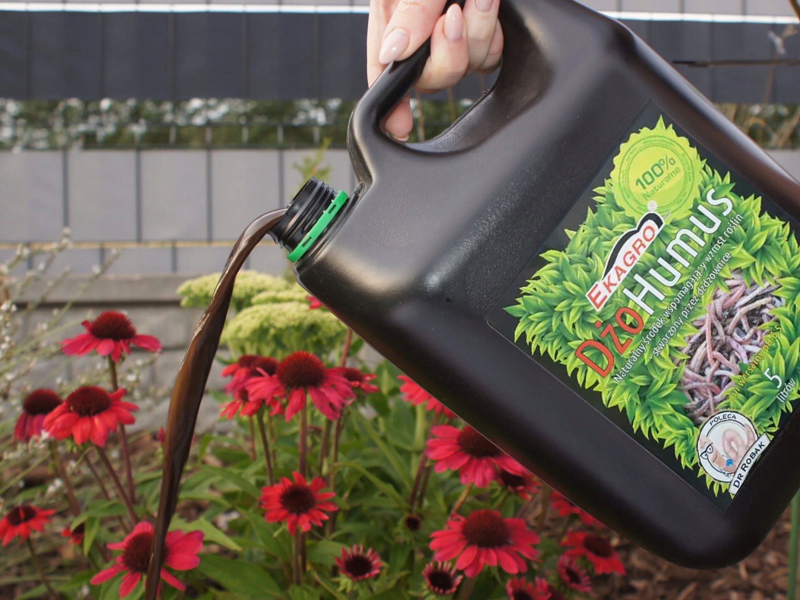 JO HUMUS NATURAL ORGANIC BIO FERTILIZER FROM EARTHWORMS 5L 5KG Manufacturer code dżohumus nawóz z dżdżownic do roślin kwiatów