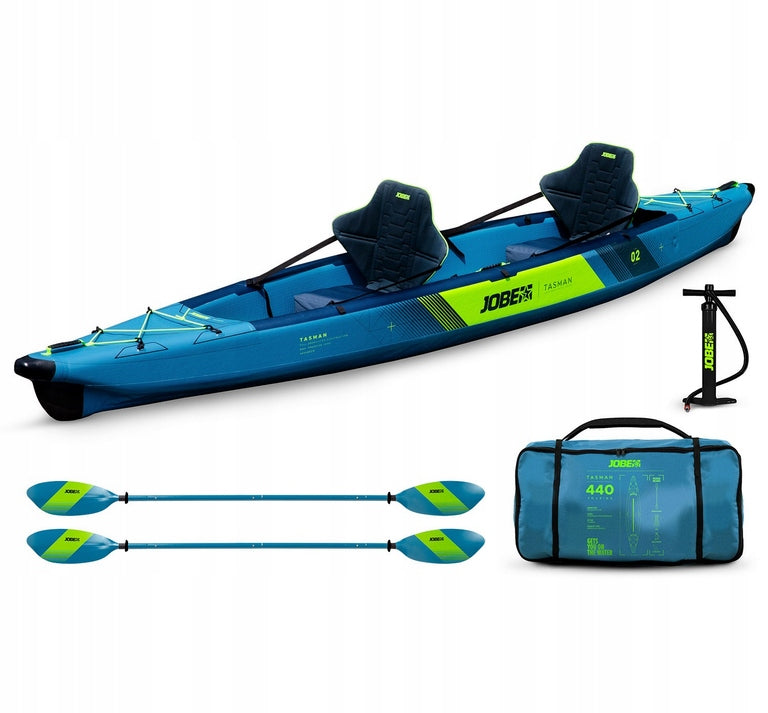 JOBE AIR PUMPED KAYAK TASMAN 440 cm 2 PERSONS SET
