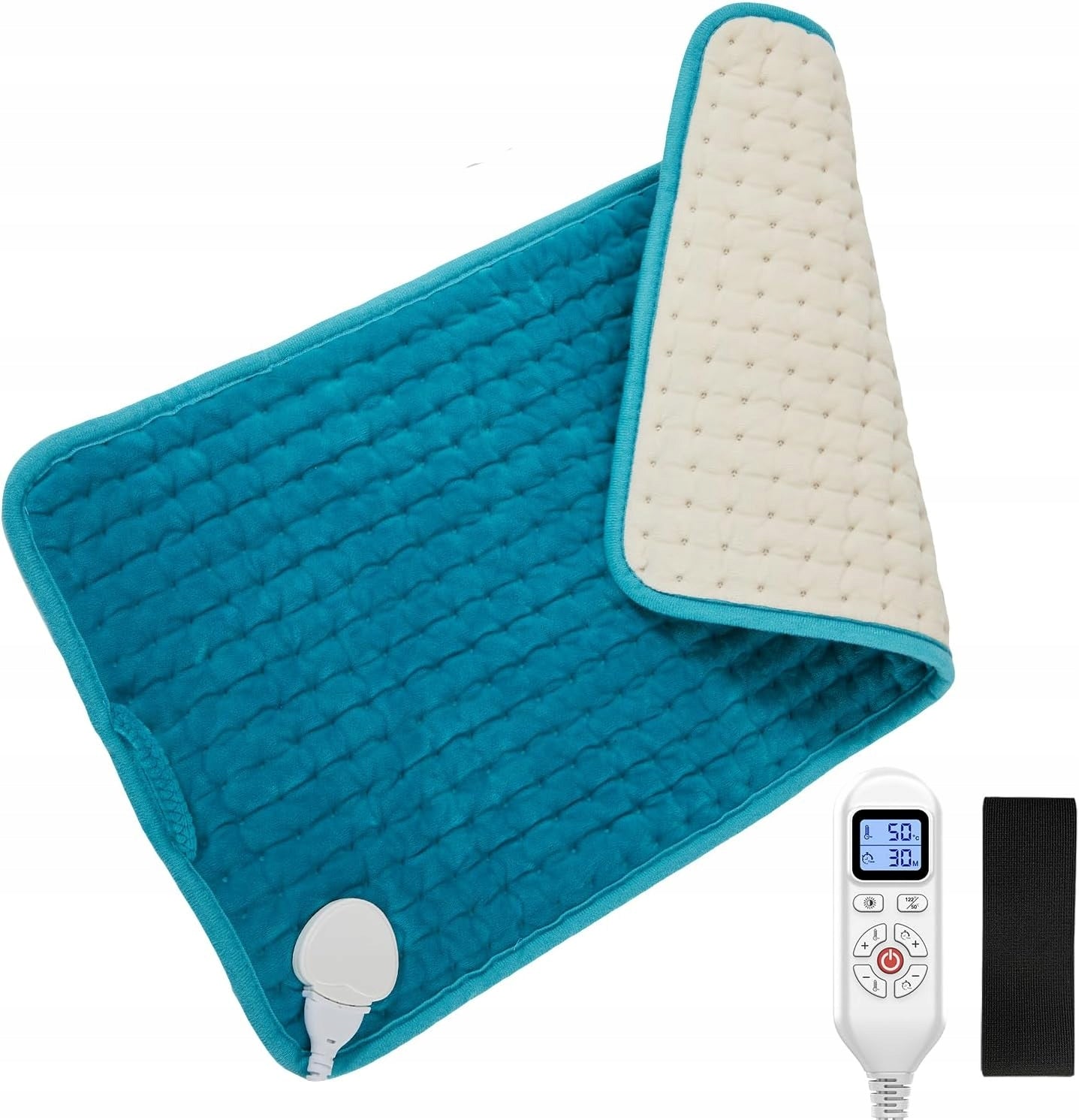 JOBYNA Electric Heated Shoulder and Back Mat, Heated Belt