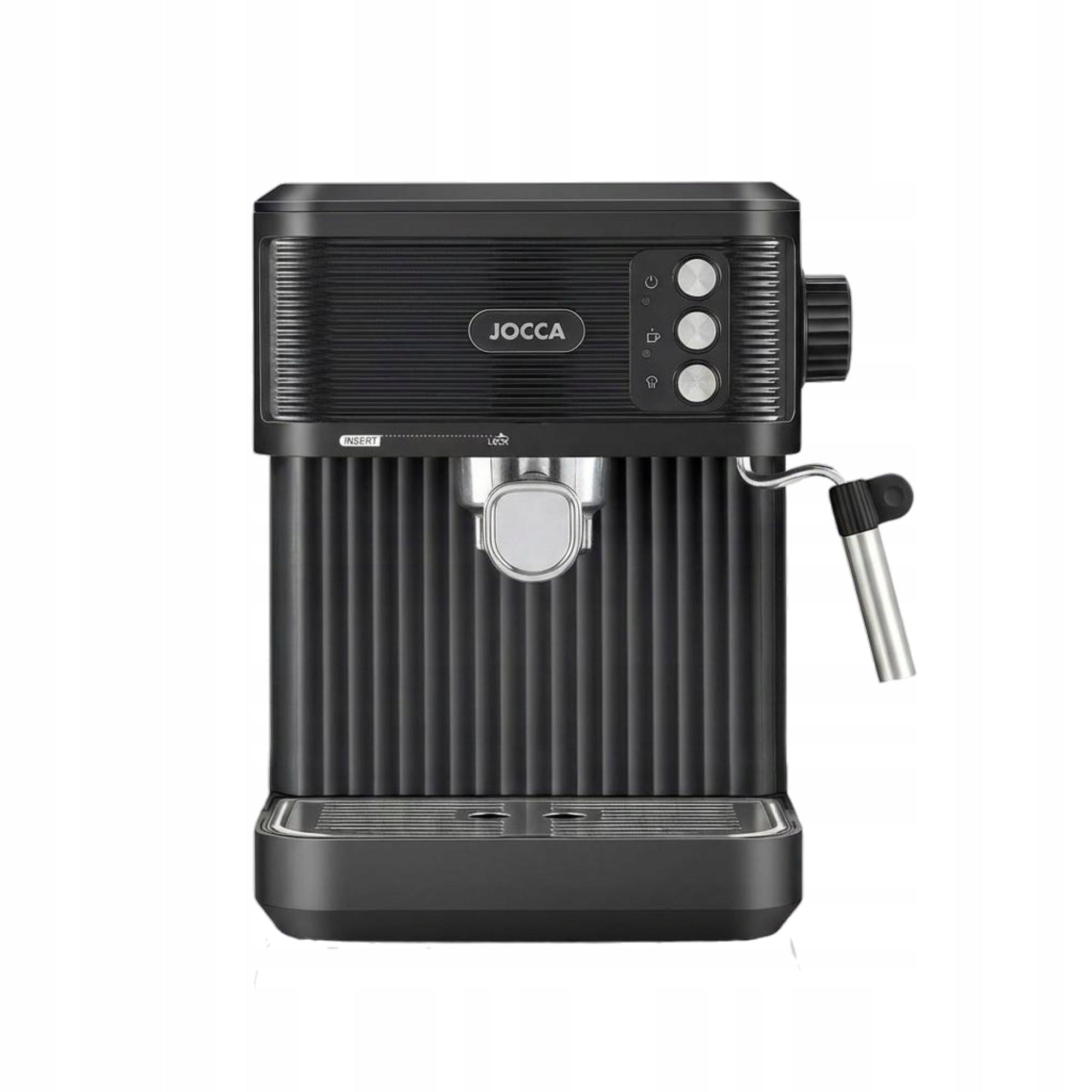 JOCCA Espresso Machine Flask for Coffee 2713 800W 20 Bar 1.8l Black