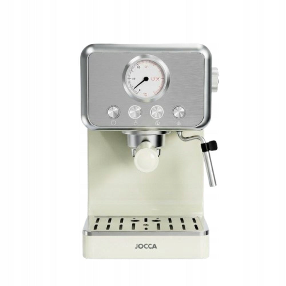 JOCCA Espresso Machine for Coffee Retro 15 Bar 1400W Cream Foamer Manufacturer code 2709