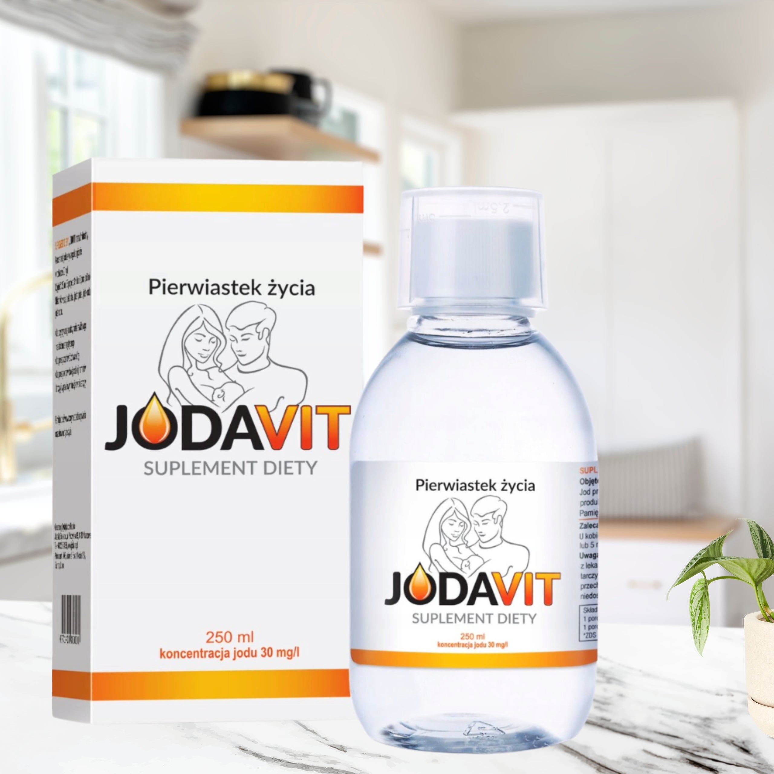 JOD Dietary supplement Jodavit THYROID RESISTANCE liquid 250ml Elements of life Expiration date at least 1 year from the date of purchase