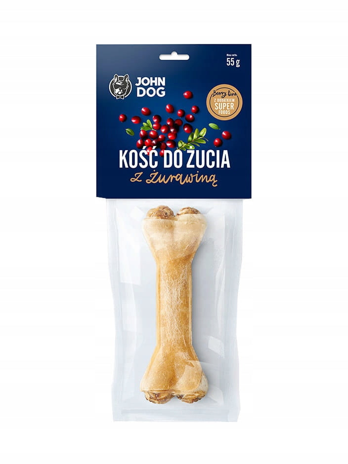JOHN DOG Chewing bone with cranberries John Dog Berry Line 12CM