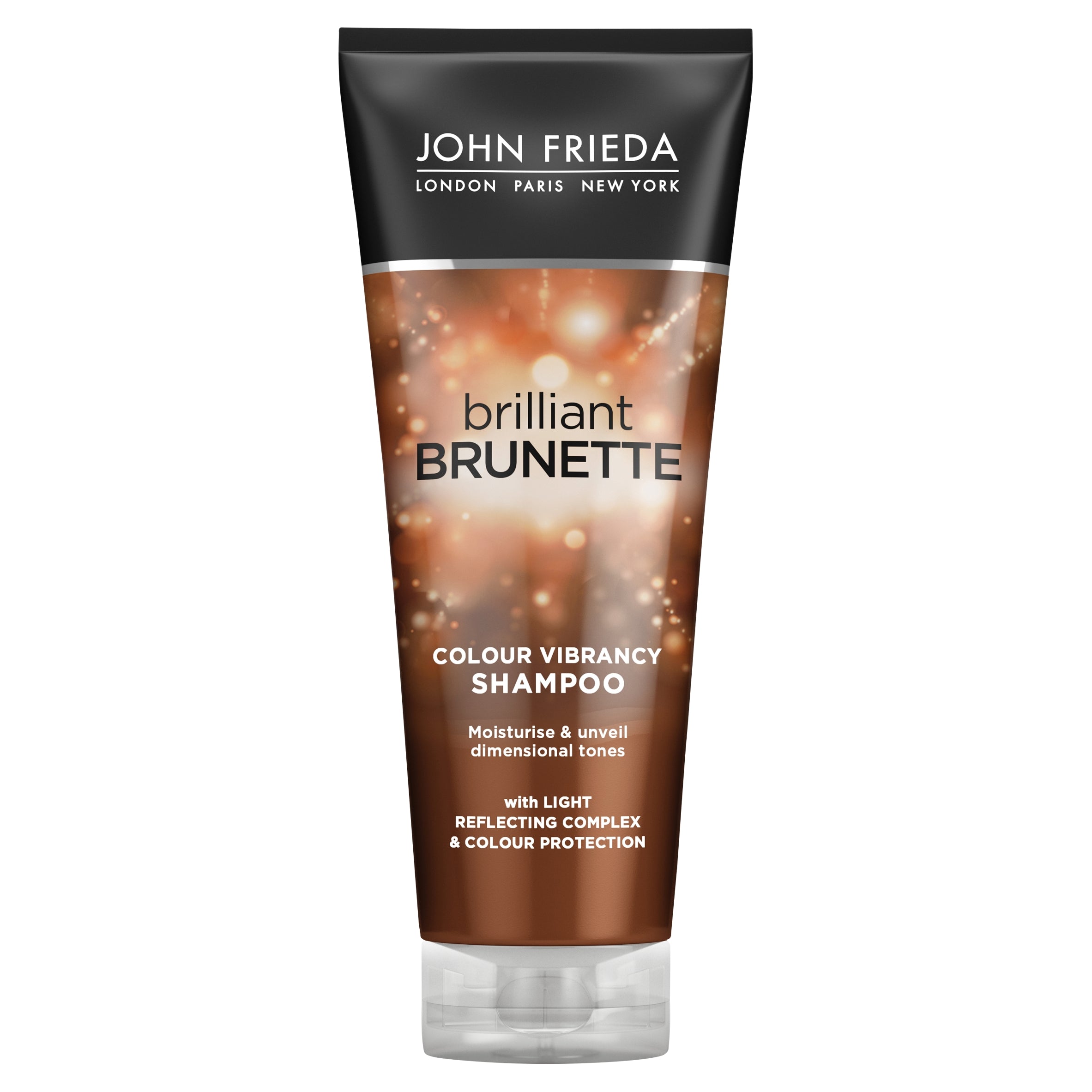 Feuchtigkeitsspendendes Shampoo John Frieda Brilliant Brunette Color Protecting 250 ml 