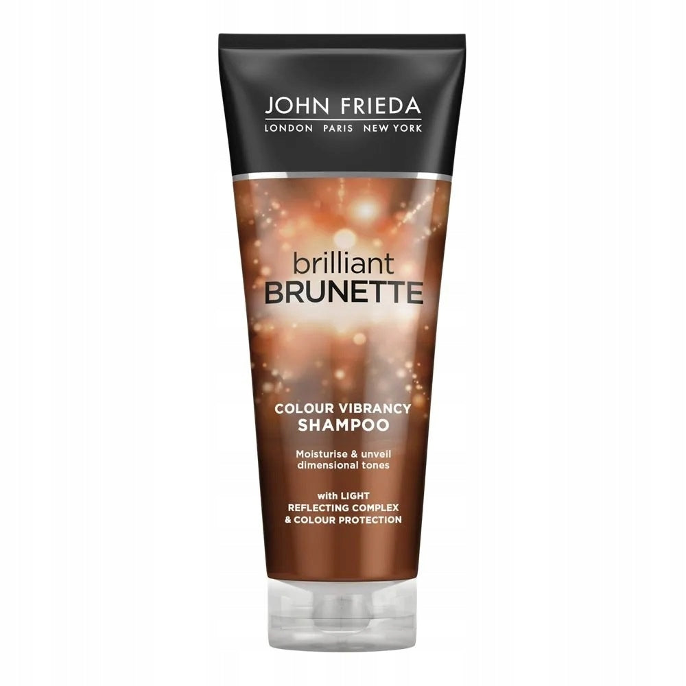 Feuchtigkeitsspendendes Shampoo John Frieda Brilliant Brunette Color Protecting 250 ml 