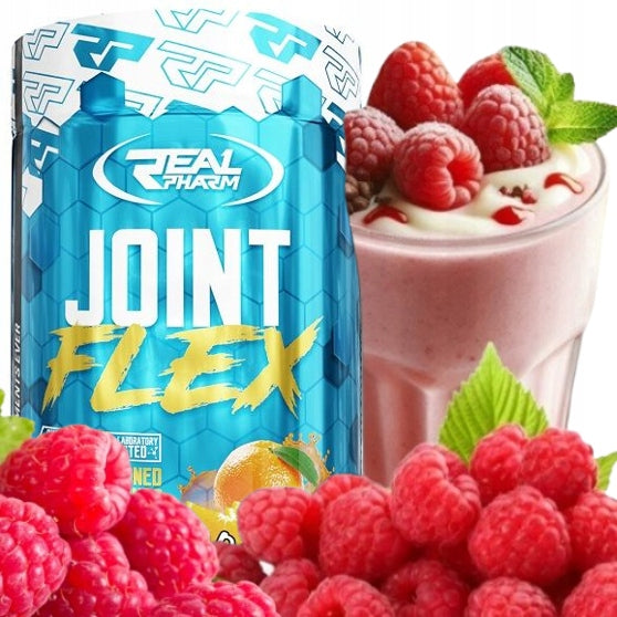 JOINT FLEX strong bones joints protection REGNERATION Real Pharm RASPBERRY 400g