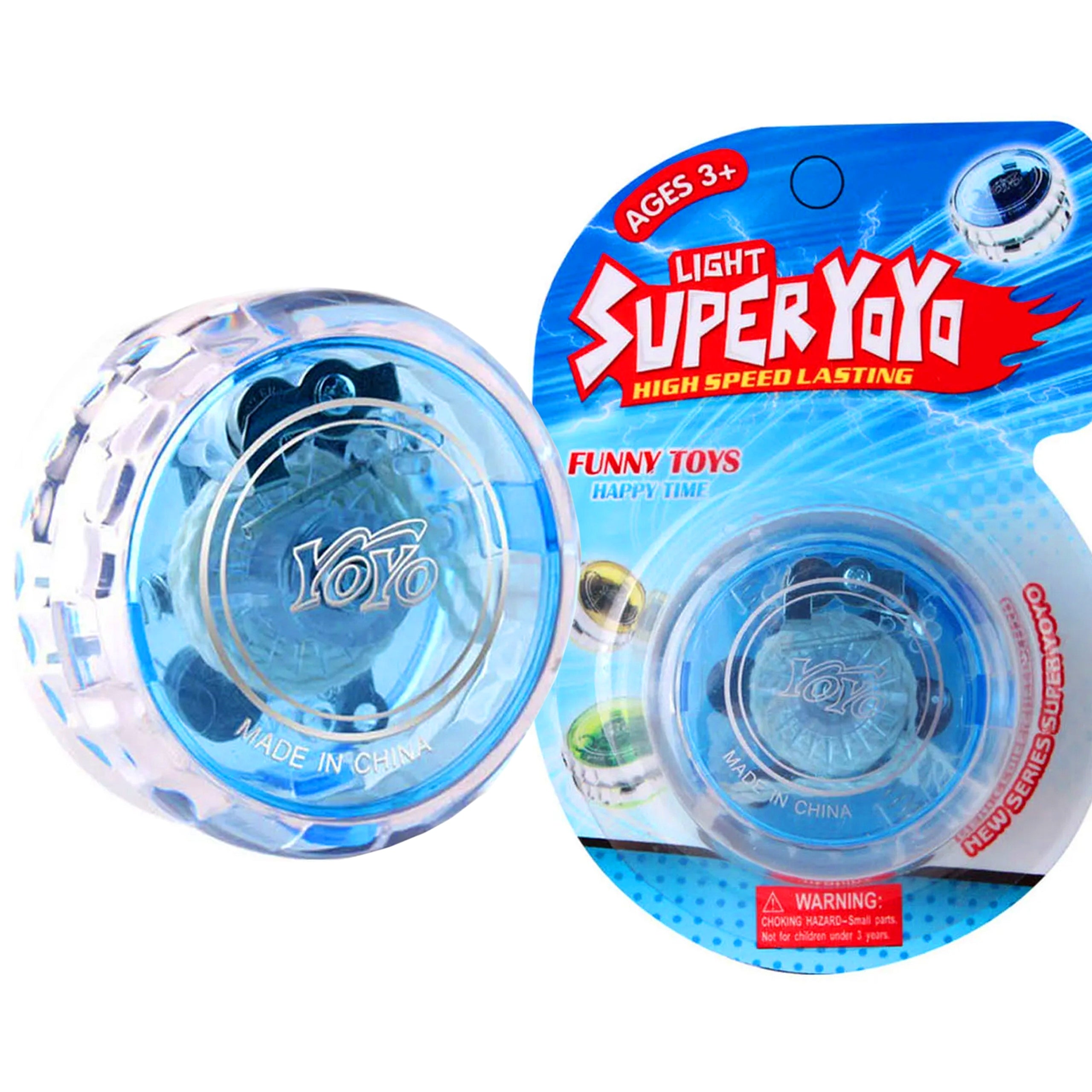 JOJO ARCADE GAME YOYO TOY GLOWING BLUE YO-YO TO START