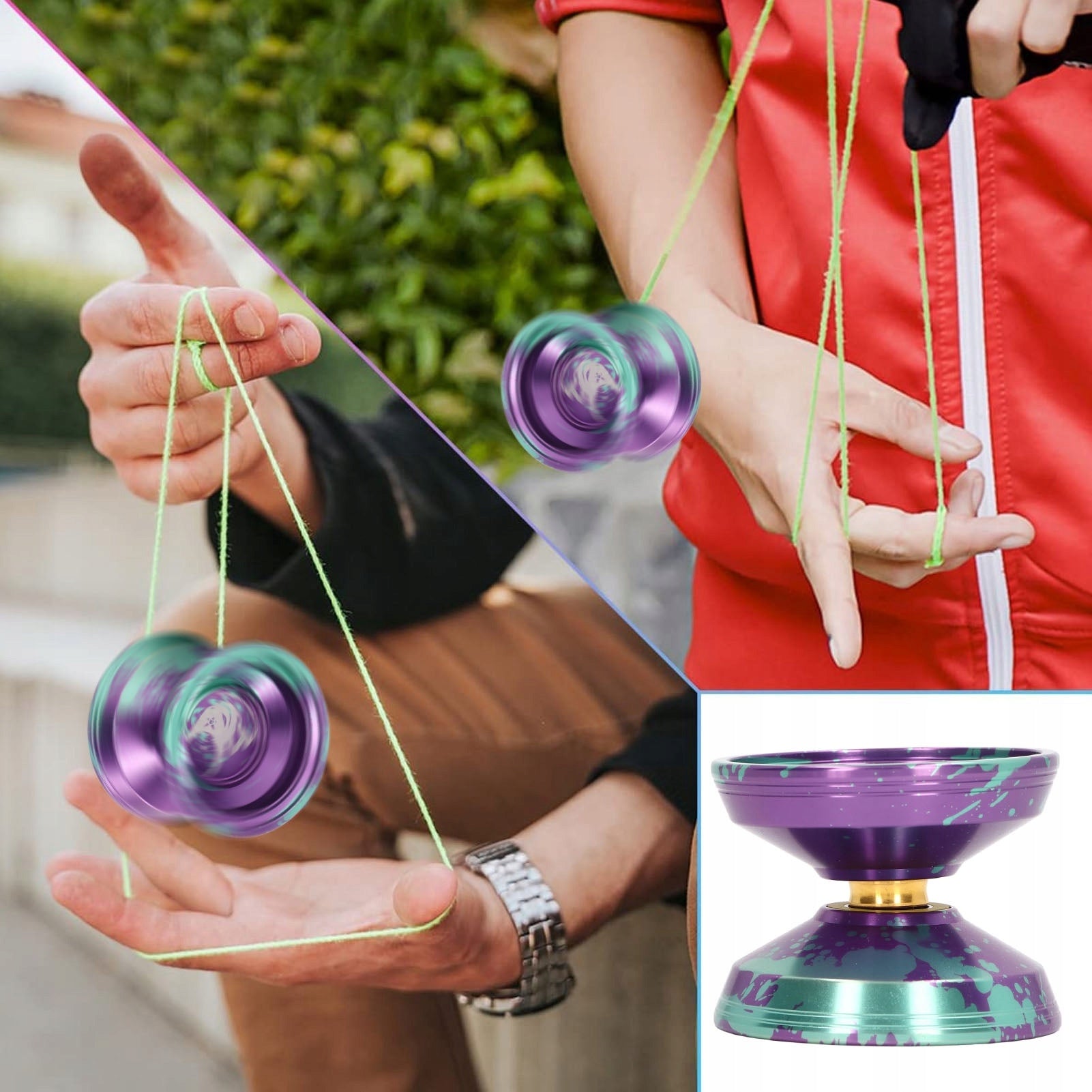 JOJO YOYO METAL ARCADE GAME PURPLE Brand no brand