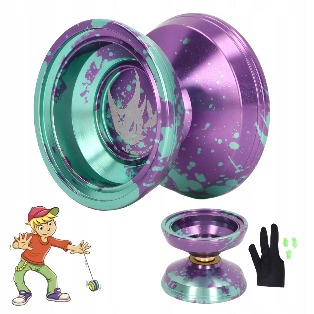 JOJO YOYO METAL ARCADE GAME PURPLE Packaging status original
