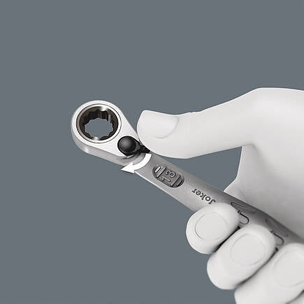 JOKER 6001 WERA 05020091001 RATCHET FLAT EYE WRENCHES Key type combination