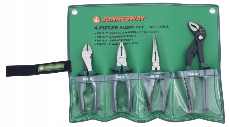 JONNESWAY PLIERS SET 4 ADJUSTABLE PLIERS
