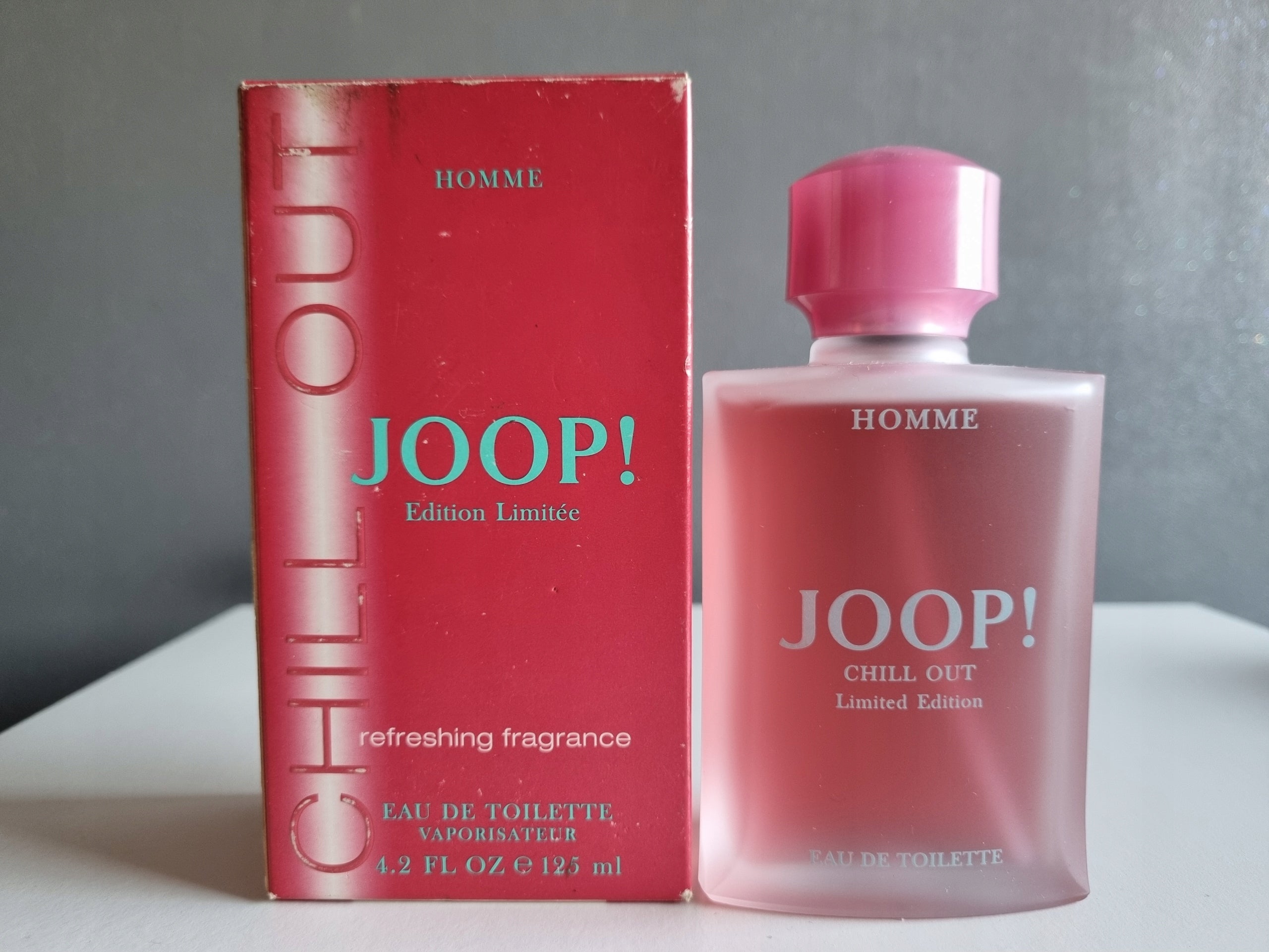 JOOP! ChiILL OUT HOMME EAU DE TOILETTE EDT 125 ML Packaging status original