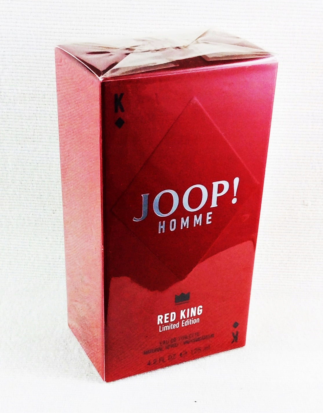 JOOP! Homme Red King 125ml Eau de Toilette - Unique Edition Packaging status original
