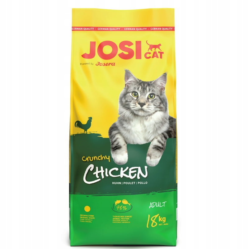 JOSERA JosiCat Crunchy Chicken Dry Cat Food 18kg