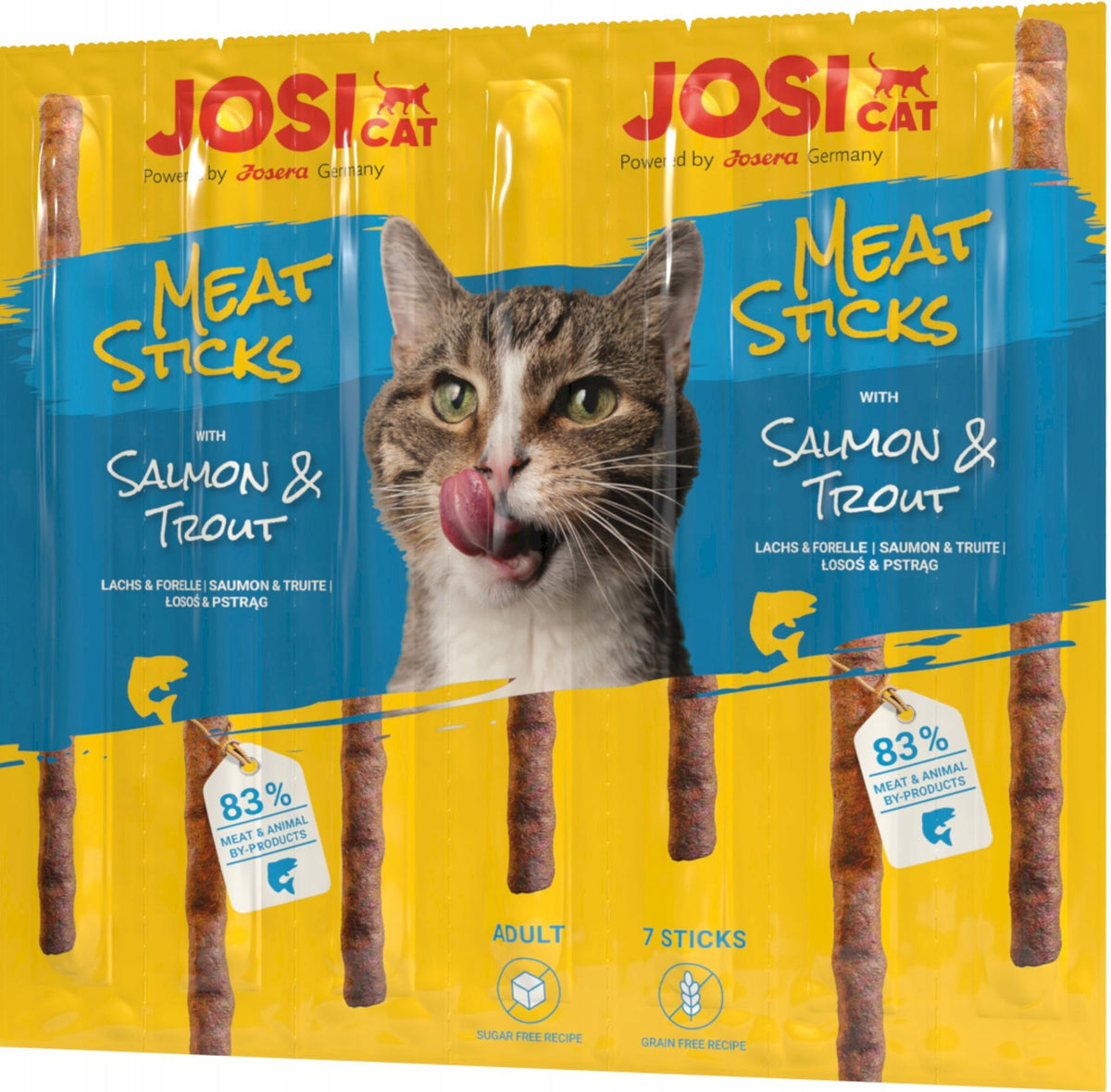 JOSERA JosiCat Meat Sticks Salmon & Trout 35g