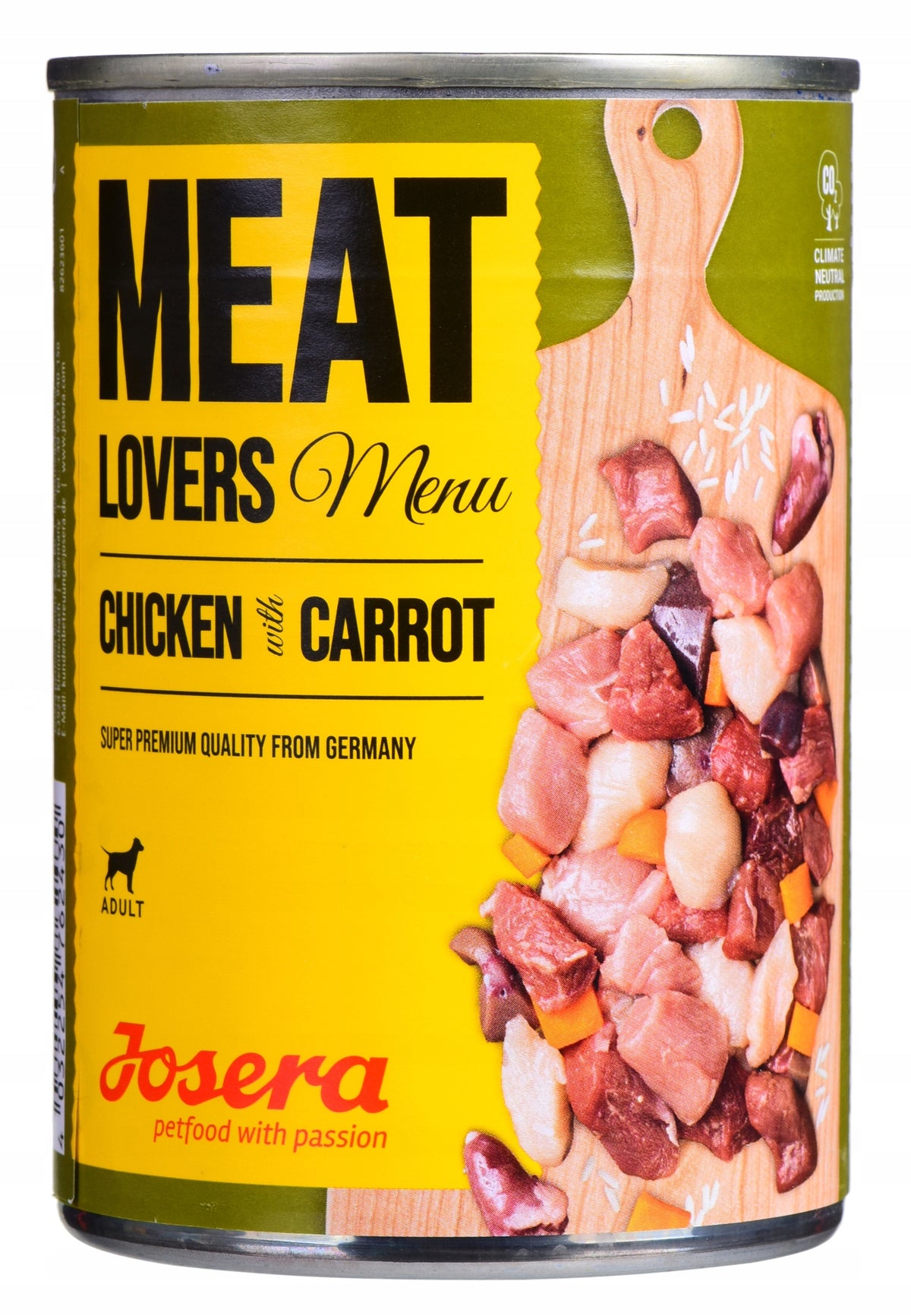 JOSERA Meatlovers Menu Chicken with carrots 400g Brand Josera