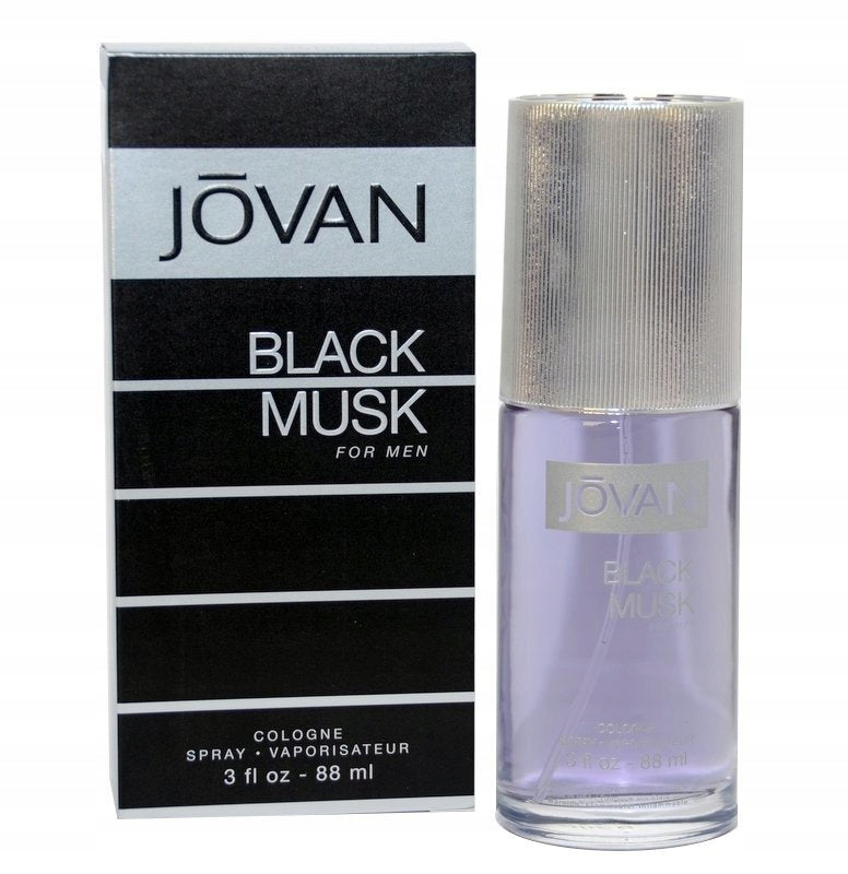 JOVAN BLACK MUSK FOR MEN EDC 88 ML ORIGINAL Brand Jovan