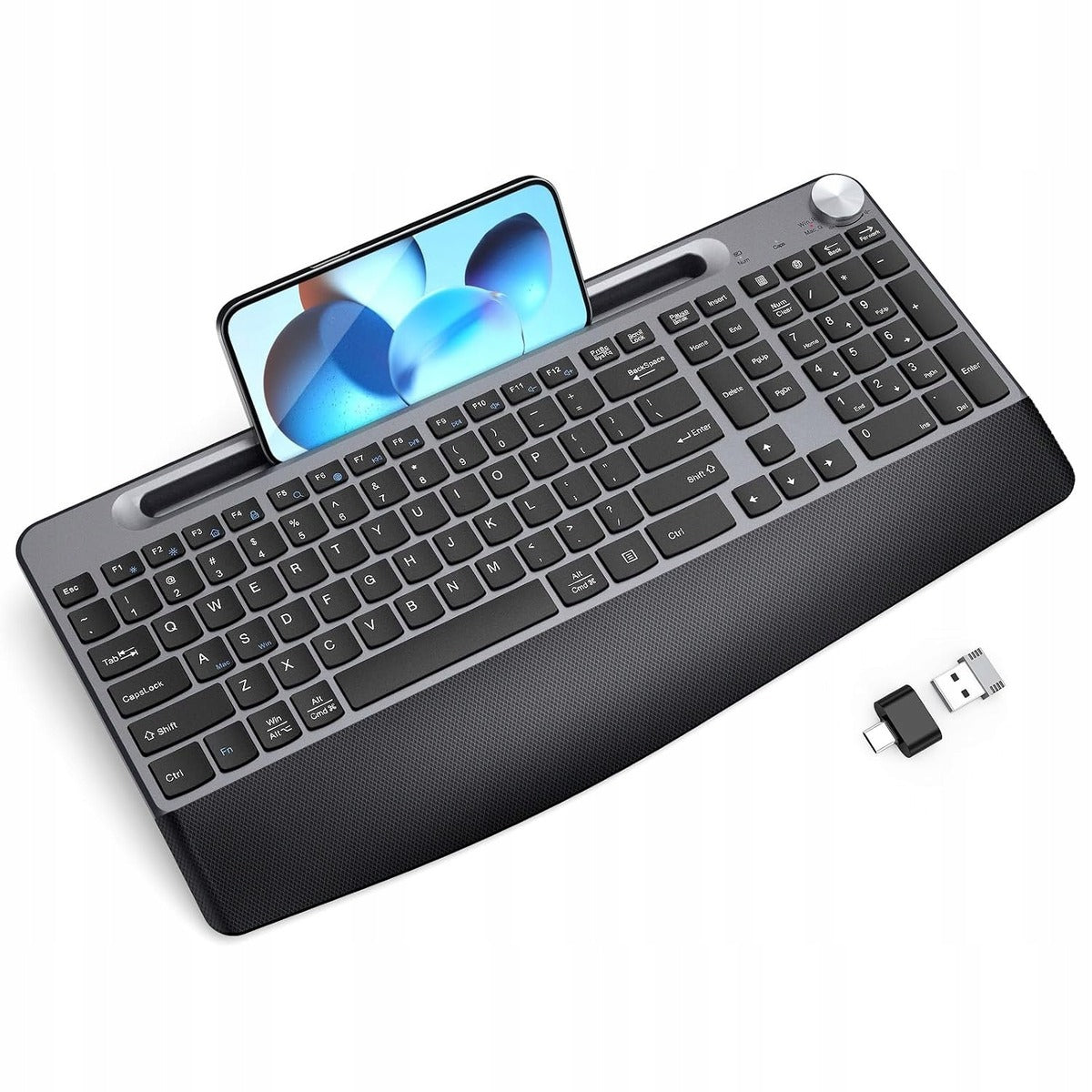 JOYACCESS Ergonomic Keyboard + Wireless Mouse 2,4G