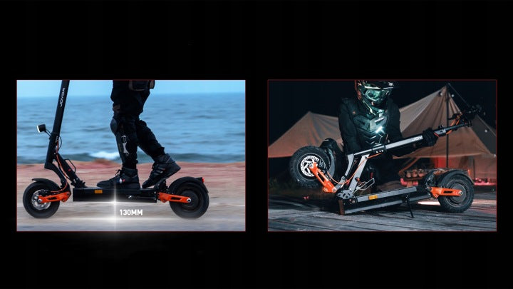 JOYOR T6E ABE Electric Scooter 1600W 70KM 48V18AH 10" Folding City Engine power 1600 W