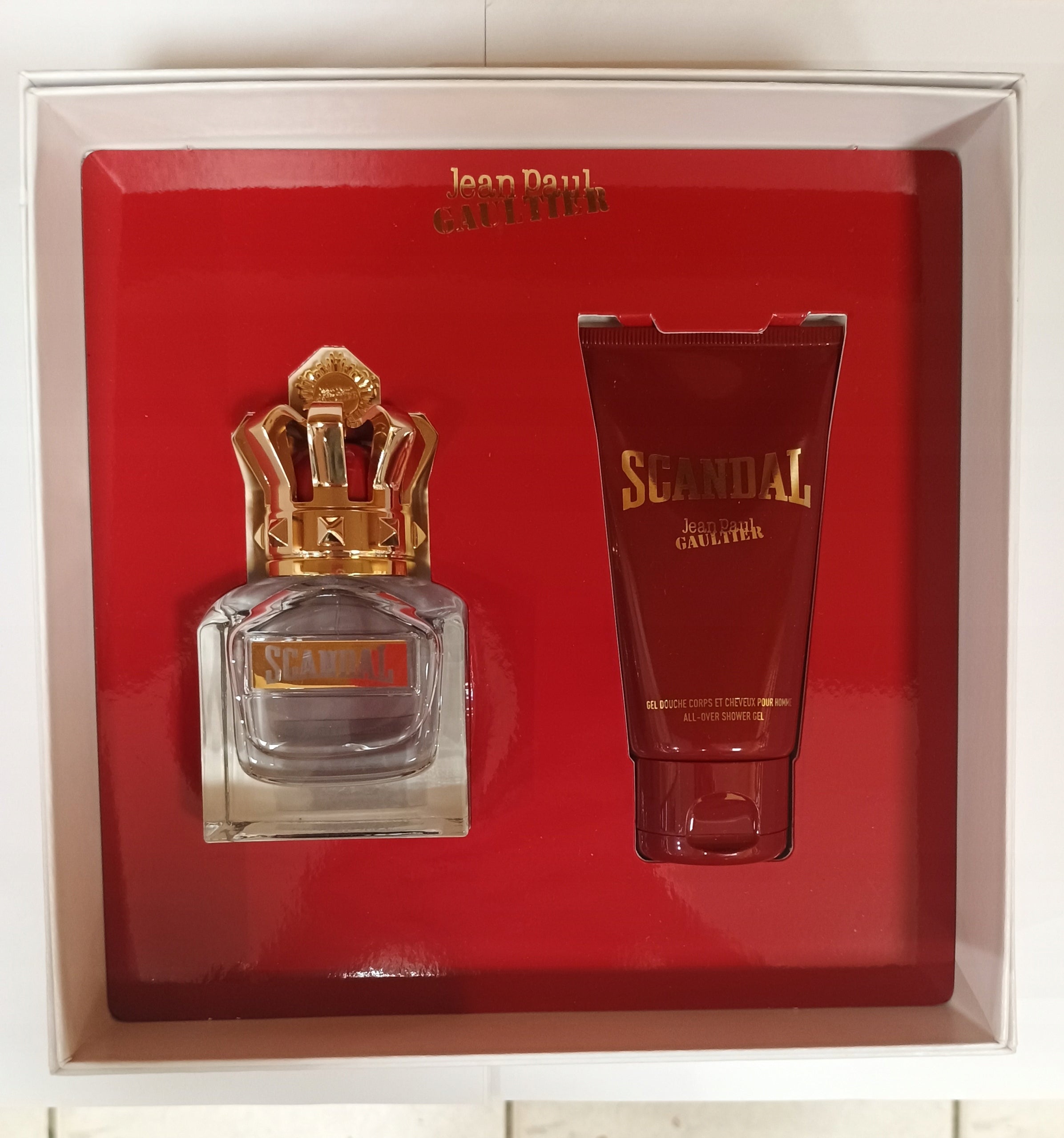 JPG SET (SCANDAL EDT 50ML+SHOWER GEL 75ML) EAN (GTIN) 8435415091992