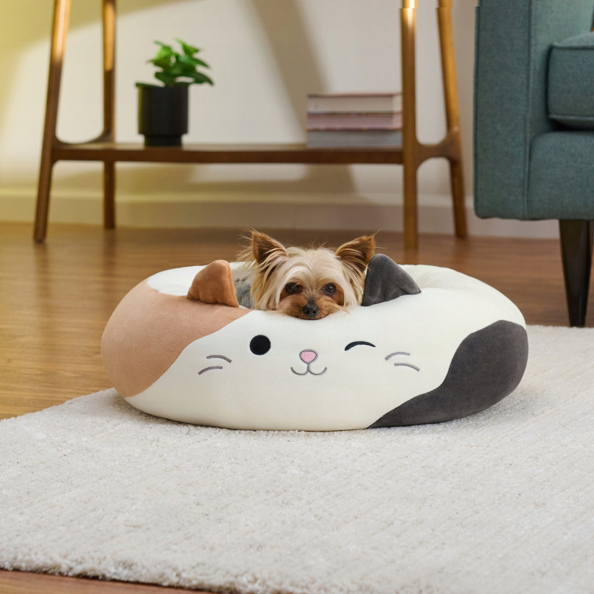 JPT SQUISHMALLOWS BED S 50cm CAT CAM Length 50 cm