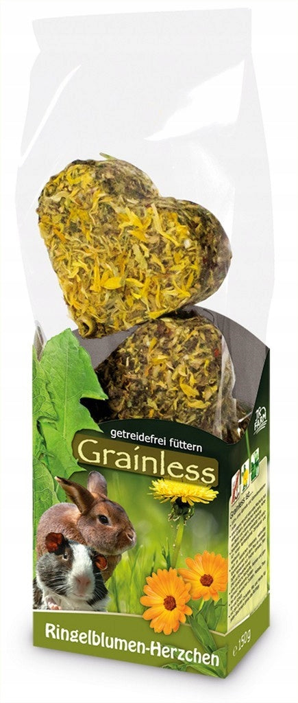 JR Farm Grain-Free Heart Cookies – Marigold Flower