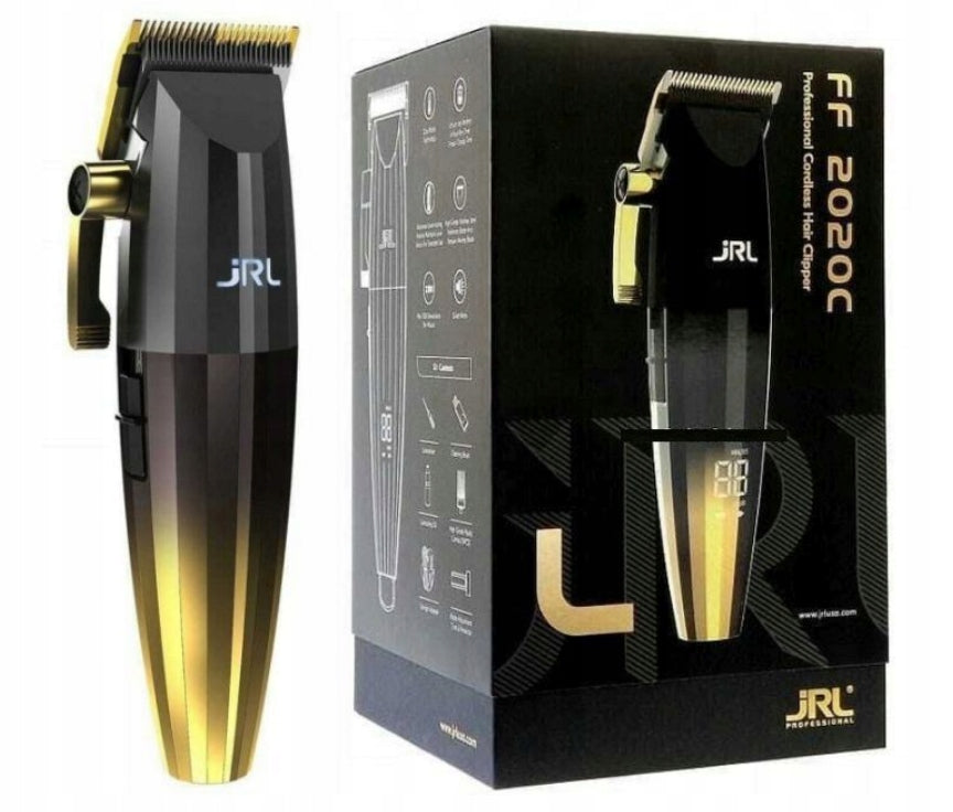 JRL FreshFade 2020C Clipper Gold Professional Hair Clipper with