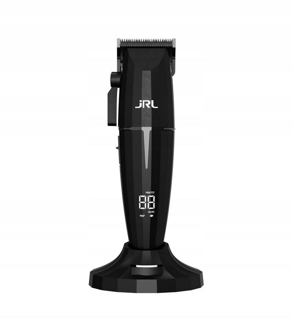 JRL Onyx Cordless Trimmer + Razor + Shaver + 2 Stations Black Packaging status original