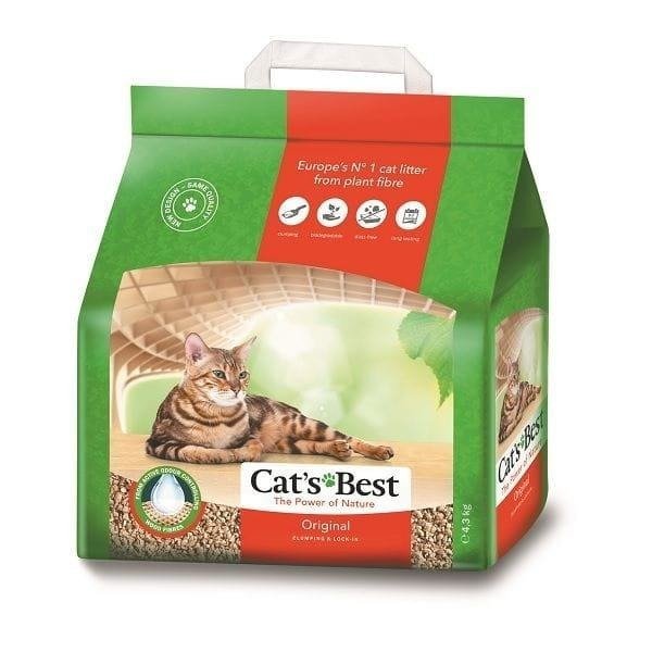 JRS Cat's Best Original Wooden Clumping Litter 7l (3 kg)