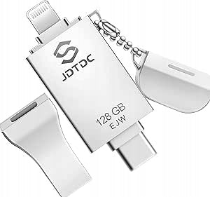 JSL JDTDC 128GB USB Flash Drive - Apple MFi Certified