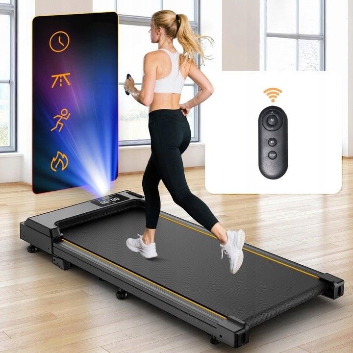 JT-31 BIEŻNIA ELEKTRYCZNA DOMOWA WORKOUT 1-6km/h 2.5HP 120 kg Measurements training duration number of steps speed burned calories