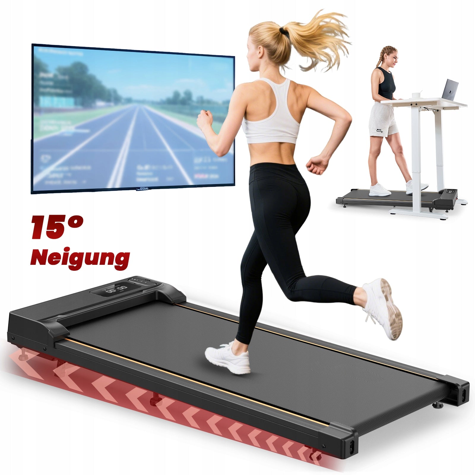 JT-31 BIEŻNIA ELEKTRYCZNA DOMOWA WORKOUT 1-6km/h 2.5HP 120 kg Packaging status original