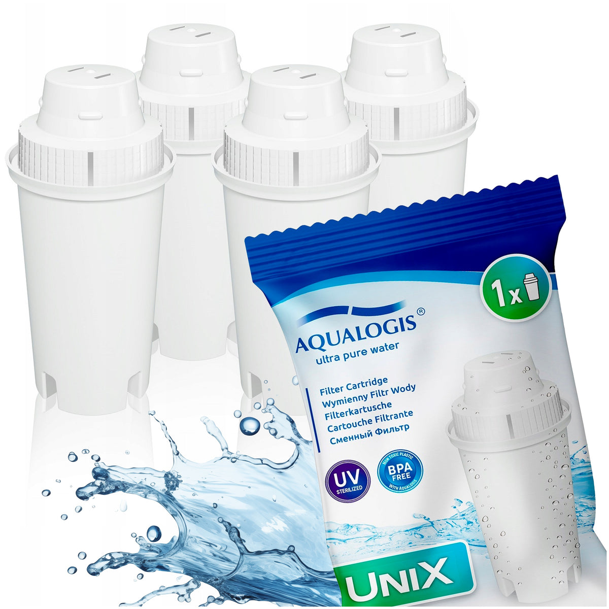 JUG FILTER REPLACEMENT DAFI CLASSIC FOR AQUAPHOR FOR BRITA SET OF 4