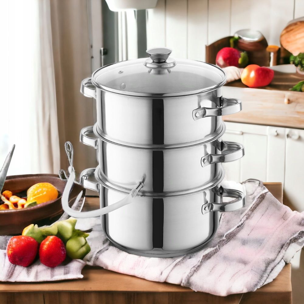 JUICE MADE OF STAINLESS STEEL FOR INDUCTION, 5 L Capacity 5 l