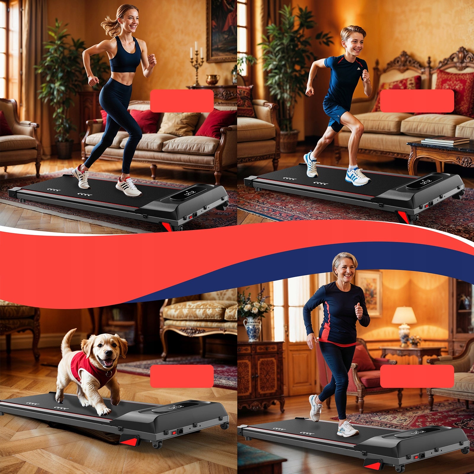 JUICEASE P100 Electric Walking Treadmill with LED up to 6km/h / 100 kg Model other
