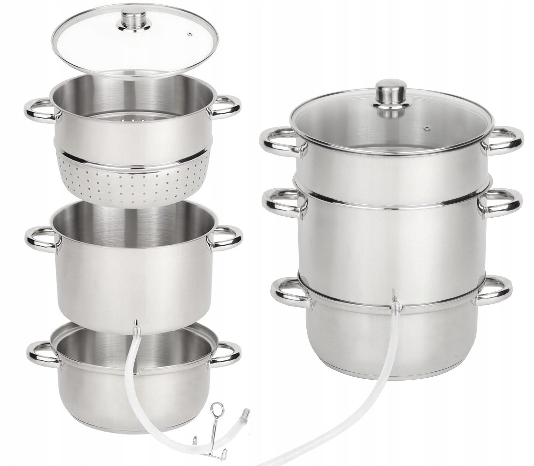 JUICER 8 L Juicer Juice pot STEAM POT for juices GAS INDUCTION