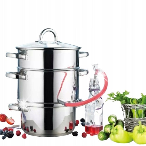 JUICER 8L Pot 26cm Juice 7 layers bottom Induction
