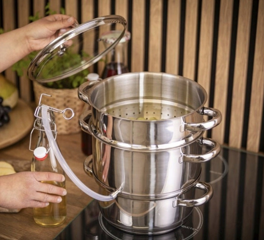 JUICER 8L STAINLESS STEEL SILVER INDUCTION GAS CERAMIC DISHWASHER POT Manufacturer code LB26SOK001