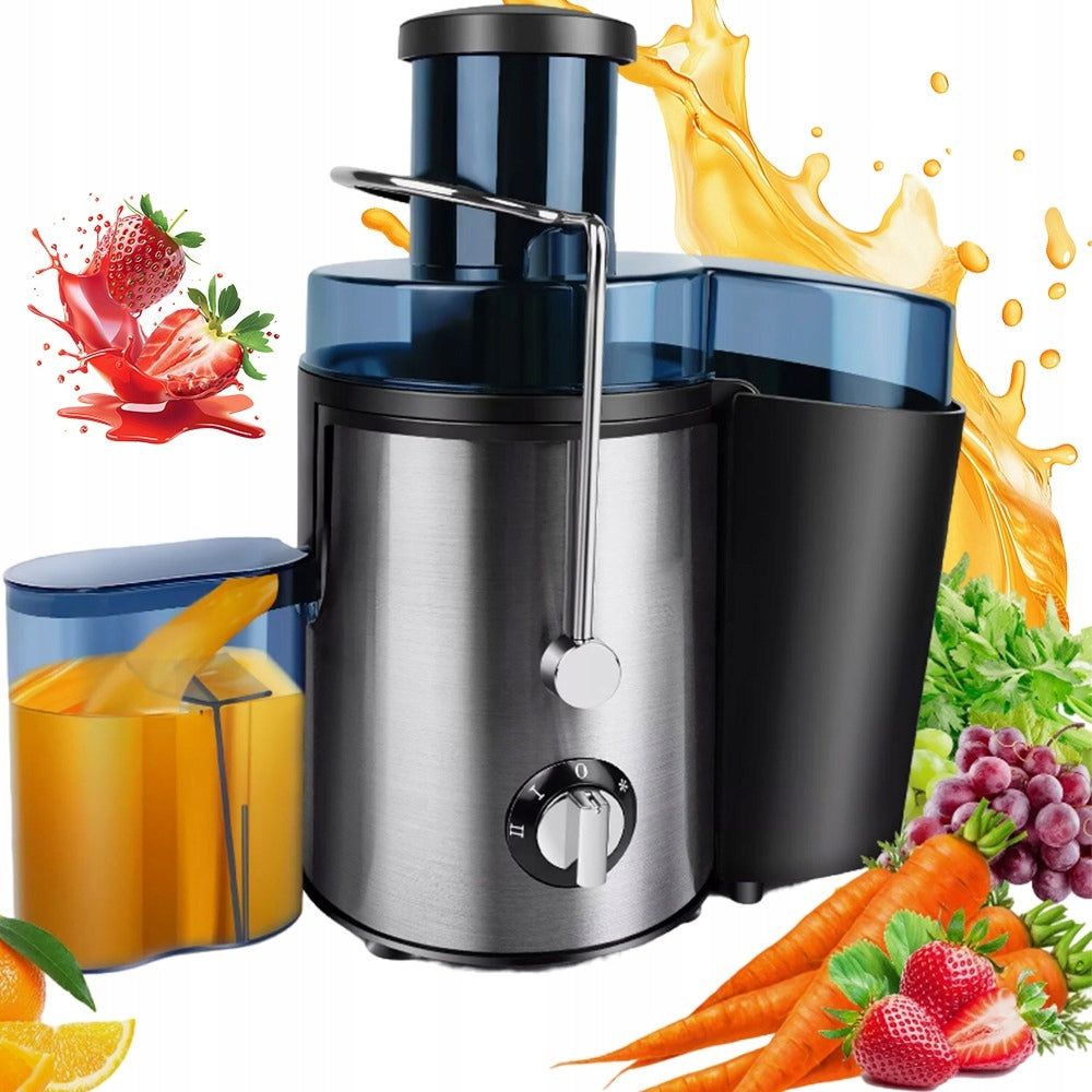 JUICER FOR FRUIT AND VEGETABLES HIGH SPEED JUICER LARGE HOLE 500ml