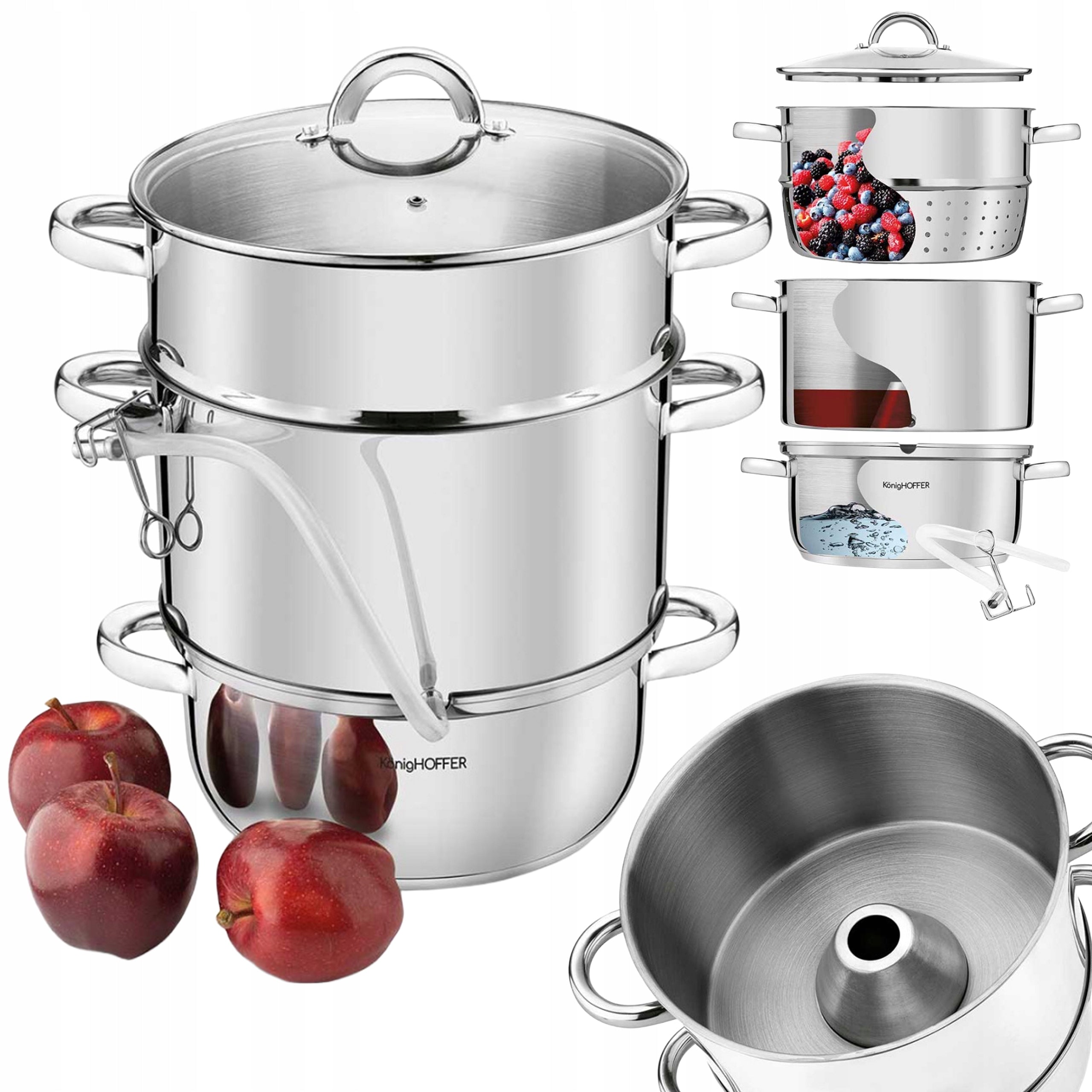 JUICER FOR HOME JUICE POT INDUCTION 8L