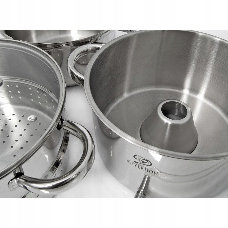 JUICER JUICE POT STEAMER 2in1 STEEL 8L MEYERHOFF Kind steam juicer