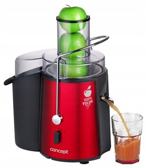 JUICER LO7028 RED 1000W CONCEPT FOR WHOLE FRUIT